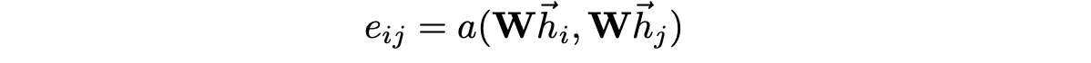 i is the central node, j is i’s neighbor node. W is a parameter matrix. a is a mechanism [4]